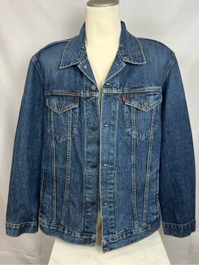 Levi’s Classic Blue Denim Jacket - Casual Outerwear